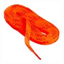 Povoskane vezalke za hokej Sportstape 70N Double Tracer Waxed Lace Orange  183 cm