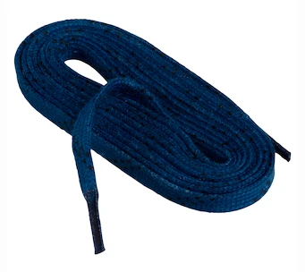 Povoskane vezalke za hokej Sportstape Solid Red Double Tracer Waxed Lace 70S Blue  274 cm