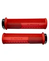 Ročke za oprijem za krmilo PEATY'S  Monarch knurl thick red (pgm-knl-thk-red-20)