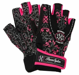 Rokavice za fitnes Power System Classy Pink