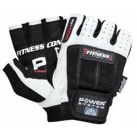Rokavice za fitnes Power System Fitness Black/White