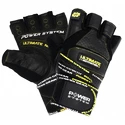 Rokavice za fitnes Power System  Ultimate Motivation Black/Yellow