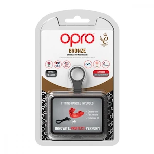 Ščitnik za zobe Opro  BRONZE Red Senior