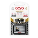 Ščitnik za zobe Opro  GOLD Black/Gold Junior