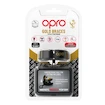Ščitnik za zobe Opro  GOLD BRACES Black/Gold Senior