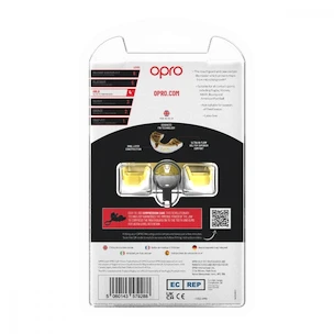 Ščitnik za zobe Opro  GOLD White/Gold Senior