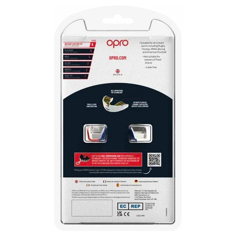 Ščitnik za zobe Opro  INSTANT CUSTOM FIT SK Senior