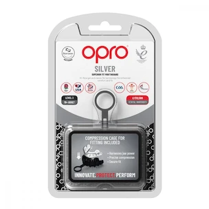 Ščitnik za zobe Opro  SILVER Clear Senior