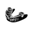 Ščitnik za zobe Opro  SILVER JAWZ Black/Silver Senior