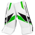 Ščitniki za noge za vratarja Warrior Ritual G7 White/Black/Green Youth 20 + 0,5 palca
