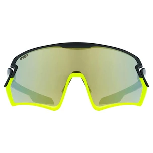 Športna očala Uvex  Sportstyle 231 Black Lime Mat / Mirror Yellow (S5320652616)