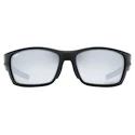 Športna očala Uvex  Sportstyle 232 P Black Mat / Polavision Mirror Silver (Cat. 3)