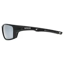 Športna očala Uvex  Sportstyle 232 P Black Mat / Polavision Mirror Silver (Cat. 3)