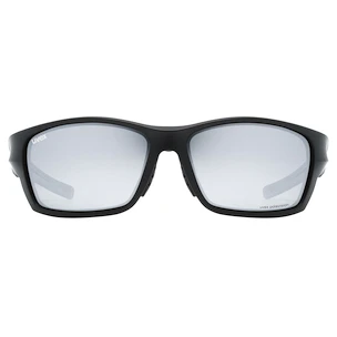 Športna očala Uvex  Sportstyle 232 P Black Mat / Polavision Mirror Silver (Cat. 3)