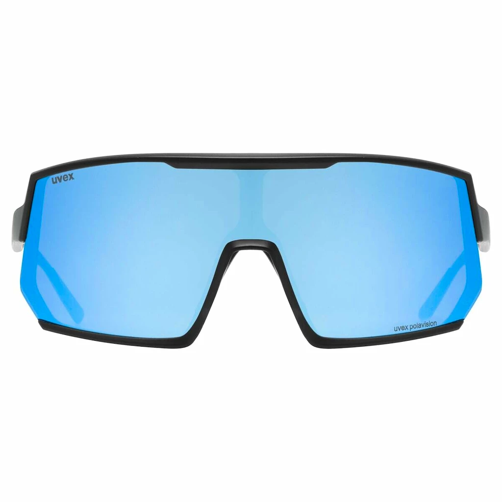 Športna očala Uvex  Sportstyle 235 P Black Mat/ Mir.Blue