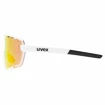 Športna očala Uvex  Sportstyle 236 Small Set White Mat/Mirror Red (Cat. 2) + Clear (CAT. 0)