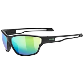 Športna očala Uvex Sportstyle 806 Black Matt/Mir.Green (S5330872215)