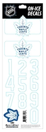 Številke za čelado Sportstape ALL IN ONE HELMET DECALS - TORONTO MAPLE LEAFS - DARK HELMET