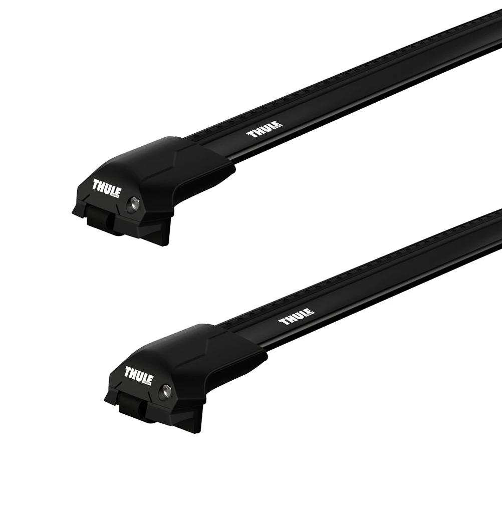 Strešni nosilec Thule Edge Black Mitsubishi Outlander (Mk II) 5-dr SUV z vzdolžnimi strešnimi nosilci 06-12