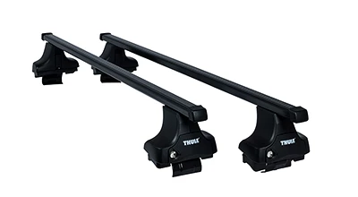 Strešni nosilec Thule s SquareBar Fiat Grande Punto 3-dr Hatchback s streho brez sani 05-12