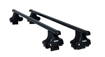 Strešni nosilec Thule s SquareBar Fiat Grande Punto 3-dr Hatchback s streho brez sani 05-12