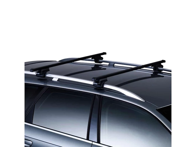 Strešni nosilec Thule s SquareBar Fiat Panda 5-dr Hatchback z vzdolžnimi strešnimi nosilci 03-11