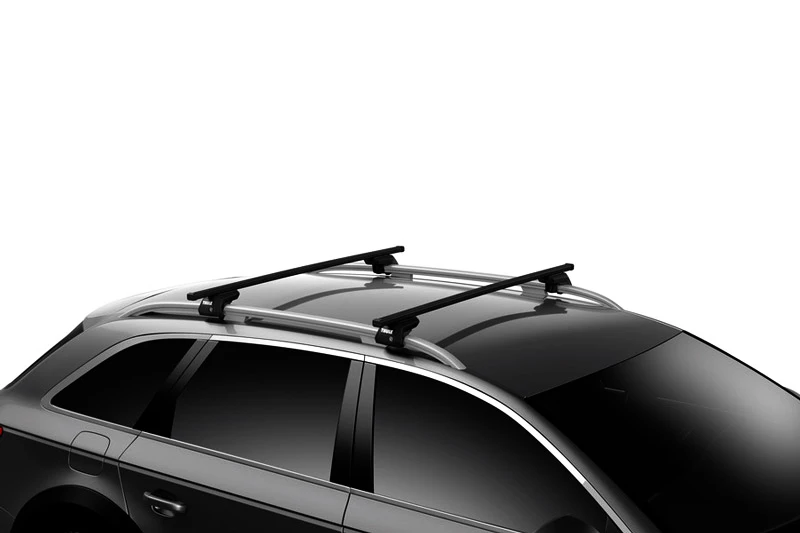 Strešni nosilec Thule s SquareBar Mitsubishi Xpander Cross 5-dr SUV z vzdolžnimi strešnimi nosilci 19-24