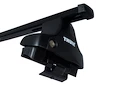 Strešni nosilec Thule s SquareBar Volkswagen Golf Plus 5-dr Hatchback s streho brez sani 05-08