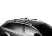 Strešni nosilec Thule WingBar Edge Black Volkswagen Golf IV Variant 5-dr Estate z vzdolžnimi strešnimi nosilci 99-07