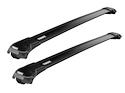 Strešni nosilec Thule WingBar Edge Black Volkswagen Golf IV Variant 5-dr Estate z vzdolžnimi strešnimi nosilci 99-07