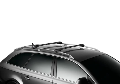 Strešni nosilec Thule WingBar Edge Black Volkswagen Golf IV Variant 5-dr Estate z vzdolžnimi strešnimi nosilci 99-07
