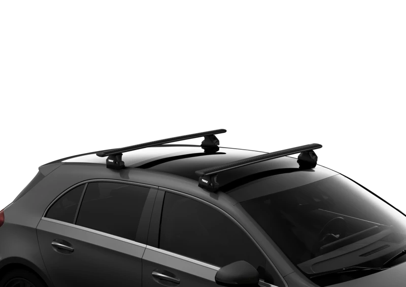 Strešni nosilec Thule z EVO WingBar Black Opel Movano 4-dr. Van s fiksnimi točkami 10-21