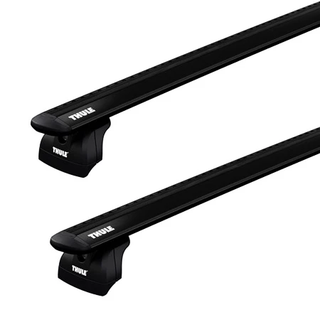 Strešni nosilec Thule z EVO WingBar Black Peugeot 5008 5-dr MPV z vgrajenimi vzdolžnimi nosilci 09-17