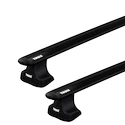 Strešni nosilec Thule z EVO WingBar Black Renault Clio 5-dr Hatchback s streho brez sani 01-03