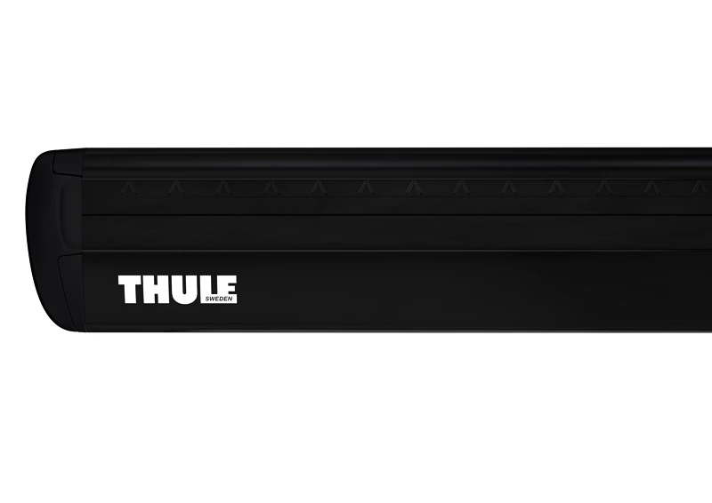Strešni nosilec Thule z EVO WingBar Black Renault Laguna (Mk III) 5-dr Estate z vzdolžnimi strešnimi nosilci 08-15