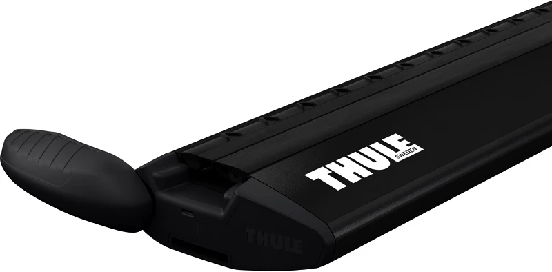 Strešni nosilec Thule z EVO WingBar Black Renault Laguna (Mk III) 5-dr Estate z vzdolžnimi strešnimi nosilci 08-15