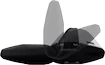 Strešni nosilec Thule z EVO WingBar Fiat Stilo Uproad 5-dr SUV z vzdolžnimi strešnimi nosilci 02-07