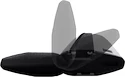 Strešni nosilec Thule z EVO WingBar Fiat Stilo Uproad 5-dr SUV z vzdolžnimi strešnimi nosilci 02-07