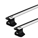 Strešni nosilec Thule z EVO WingBar Mercedes Benz 190 (W201) 5-dr Estate s streho brez sani 83-93