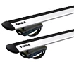 Strešni nosilec Thule z EVO WingBar Peugeot Rifter 5-dr MPV z vzdolžnimi strešnimi nosilci 19-24