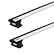 Strešni nosilec Thule z EVO WingBar Vauxhall Insignia (Sport tourer) 5-dr Estate z vgrajenimi vzdolžnimi nosilci 08-17
