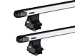 Strešni nosilec Thule z SlideBar Dodge Ram 1500 4-dr. Double-cab s streho brez sani 02-08