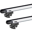 Strešni nosilec Thule z SlideBar Land Rover Freelander 2 5-dr SUV z vzdolžnimi strešnimi nosilci 07-14