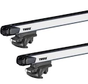Strešni nosilec Thule z SlideBar Land Rover Freelander 2 5-dr SUV z vzdolžnimi strešnimi nosilci 07-14