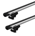 Strešni nosilec Thule z SlideBar Mitsubishi Pajero 5-dr SUV z vzdolžnimi strešnimi nosilci 07-24
