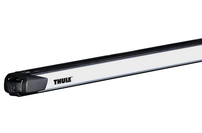 Strešni nosilec Thule z SlideBar Nissan Patrol GR (Y61) 5-dr SUV z vzdolžnimi strešnimi nosilci 05-13