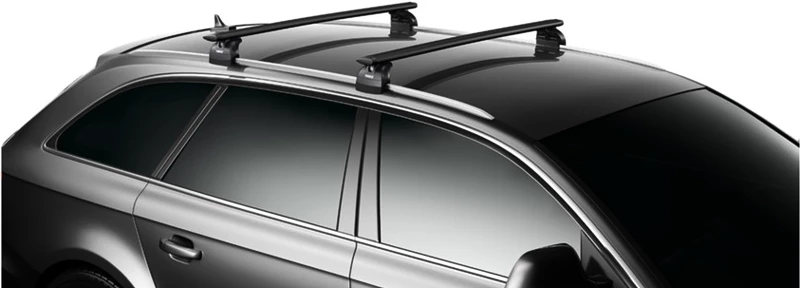 Strešni nosilec Thule z WingBar Black Jeep Commander (Standard Crossbars) 5-dr SUV s T-Profilom 06-24