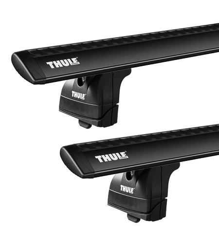 Strešni nosilec Thule z WingBar Black Jeep Commander (Standard Crossbars) 5-dr SUV s T-Profilom 06-24