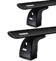 Strešni nosilec Thule z WingBar Black Opel Corsa C 3-dr Hatchback s fiksnimi točkami 04-06