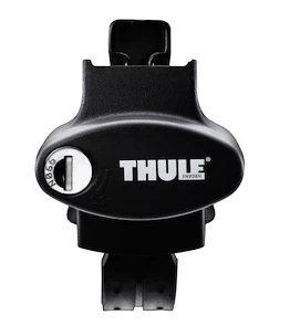Strešni nosilec Thule z WingBar Nissan Navara 4-dr. Double-cab z vzdolžnimi strešnimi nosilci 05-15
